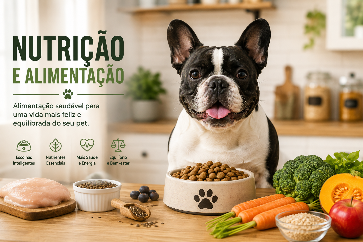 nutrição e alimentação da página de conteúdos