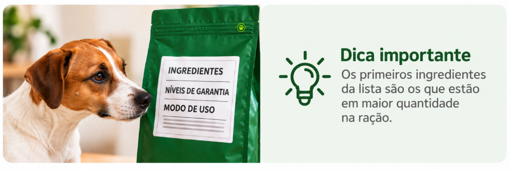 5.1- Como escolher a ração ideal para o seu pet seção 2. como interpretar o rótulo da ração ii