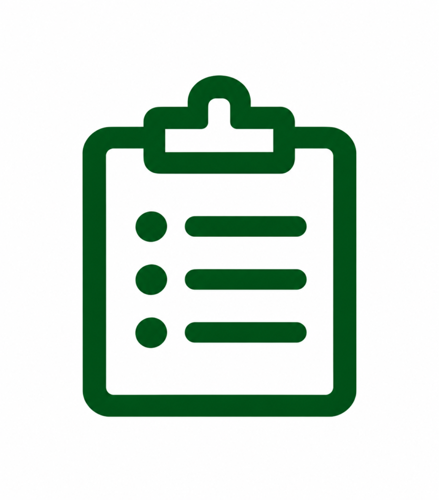 3 Ícone checklist prancheta